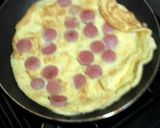 Foto del paso 5 de la receta: Omelette de salchichas