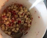 A picture of step 3 of Roasted Peanuts Chat.