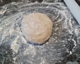 A picture of step 6 of Rye English Muffins.
