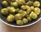 Foto del paso 1 de la receta: Repollitos de Bruselas gratinados