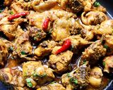 Hình bước làm 1 của món Gà Kho Cà Ri Sả