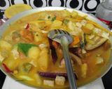 Foto langkah ke 4 dari resep Sayur Santan Ikan Asin Manado.