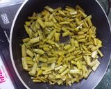 A picture of step 2 of Gavar Sabji.