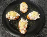 A picture of step 4 of Crab Salad for Toasts.