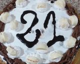 صورة لخطوة 16 من وصفة كيكة عيد ميلاد ابنتي 🎂🎂