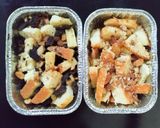 Foto langkah ke 2 dari resep Keto Bread pudding / keto puding roti #ketopad #keto.