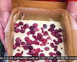 A picture of step 10 of Simple and delicious family dessert - raspberry cake.