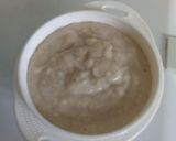 A picture of step 8 of Baby's pap pudding.