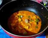 A picture of step 9 of Kadhai Paneer.