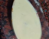 Foto del paso 3 de la receta: Huevo de Pascua plano y relleno con dulce de leche