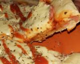 Foto langkah ke 10 dari resep Pizza Teflon Crispy (Terigu Kunci Biru).