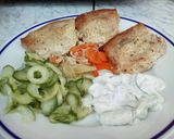 Tejfölös bőrös karaj fóliában sütve recept fázis 4 fotója