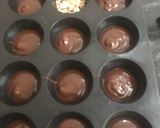 Foto del paso 2 de la receta: Tabletitas de chocolate con castañas 🤪🤪
