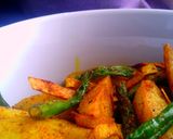 A picture of step 8 of Aloo beans ki sabzi #Ramadhancontest.
