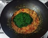 A picture of step 6 of Palak Paneer.