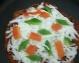 A picture of step 6 of Chizza (Chicken Pizza).