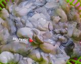Hình bước làm 1 của món Hàu nướng phô mai