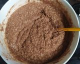 Hình bước làm 4 của món Bánh chuối dừa yến mạch cacao