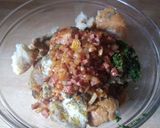 Knödel (zsemle gombóc) recept fázis 3 fotója
