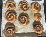 Foto del paso 14 de la receta: Rollos de canela con chocolate y almendras
