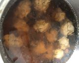 รูปขั้นตอนการทำที่ 3 ของ โจ๊กหมูเห็ดหอมใส่ไข่ (Pork Balls and Shitake Mushrooms Congee with Egg)