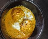 A picture of step 6 of Cabbage kofta curry (no onion no garlic).