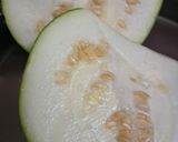 A picture of step 1 of Ash Gourd Halwa (Petha Halwa).