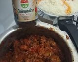 A picture of step 7 of Beef biriani.