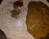 A picture of step 1 of Daal ki roti.