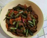 Foto langkah ke 7 dari resep Oseng2 daging buncis,wortel sederhana.