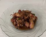 Foto langkah ke 3 dari resep Cumi Saus Tiram.