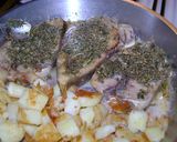 Foto del paso 9 de la receta: Rodajas de salmón pascual con croute y papas rústicas