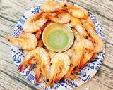 Hình bước làm 3 của món Tôm Biển Hấp Muối😍