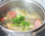Hình bước làm 10 của món Cá chép nấu dưa