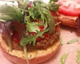 Φωτογραφία βήματος 6 της συνταγής Burger από φακές και quinoa