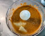 Une image de l'étape 6 de Sauce aux tomates, pesto, ail frais, soja et gingembre.