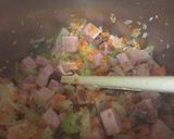 A picture of step 4 of Split green pea soup.