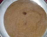 A picture of step 3 of Suji ka halwa.
