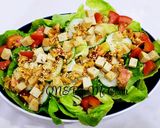 Hình bước làm 2 của món Salad chay