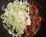 A picture of step 4 of Italian Cabbage.