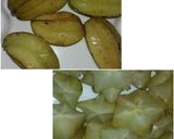 A picture of step 1 of Tangy Starfruit.