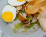 Foto langkah ke 9 dari resep Bubur Ayam kuah kuning Praktis Magiccom.