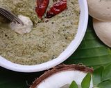 A picture of step 10 of Pudina Kobbari Pachadi/Mint Coconut Chutney (South India Special).