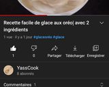 Une image de l'étape 4 de Recette facile de glace aux ORÉO.
