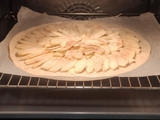 Tarta de manzana hojaldre (rápida y fácil)