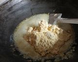 A picture of step 2 of Stuffed Moong daal kachori.