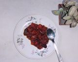 A picture of step 19 of Tomato Bharta| Ramadan Mubarak.