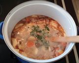 Babgulyás nokedlivel Ancsyka módon recept fázis 7 fotója