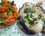 Foto del paso 6 de la receta: Tintorera macerada en papillote en estuche Lékué