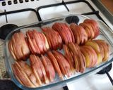 A picture of step 5 of Vickys Sliced Rosemary & Garlic Butter Potatoes, GF DF EF SF NF.
